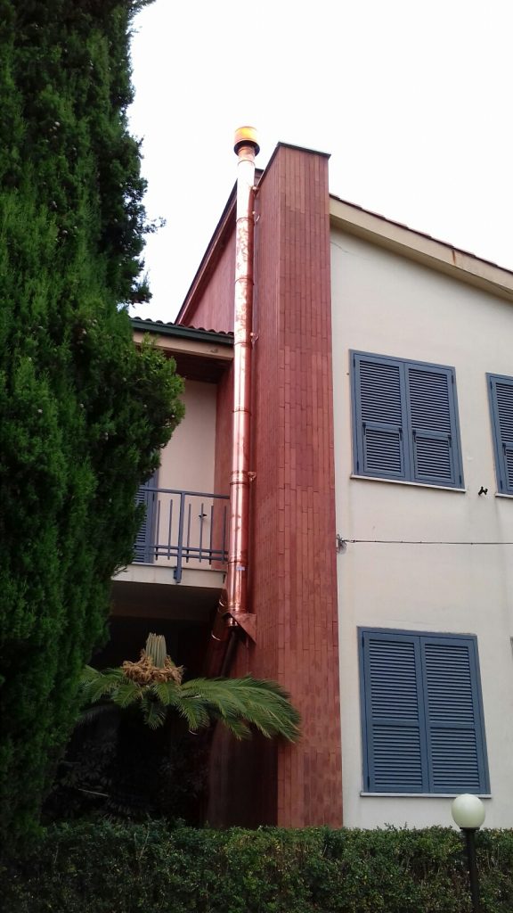 Installazione canna fumaria Albenga, Savona