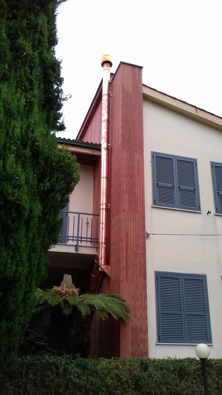 Installazione canna fumaria Albenga, Savona
