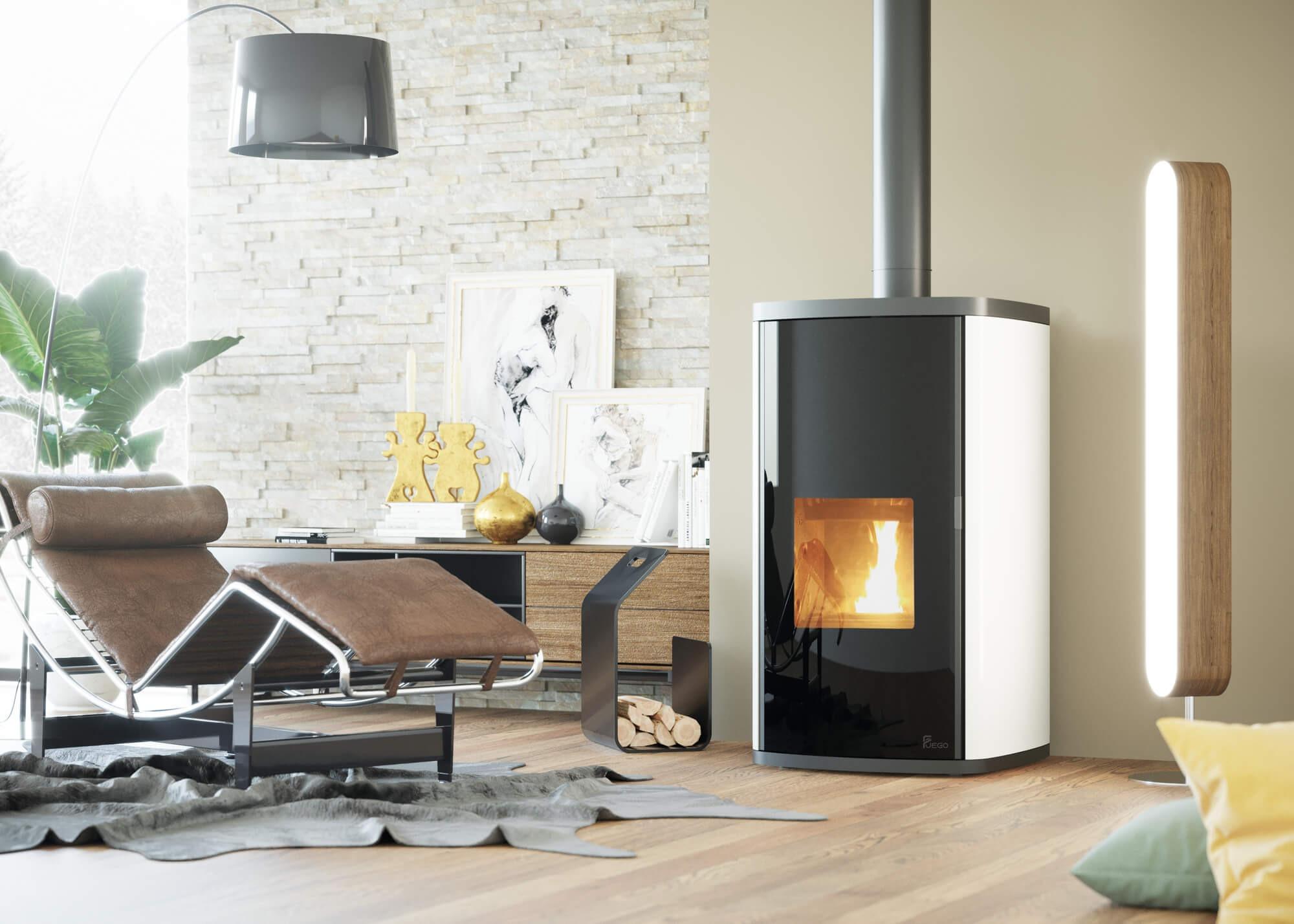 Termostufa Policombustibile FUEGO PluriFire Modular 2